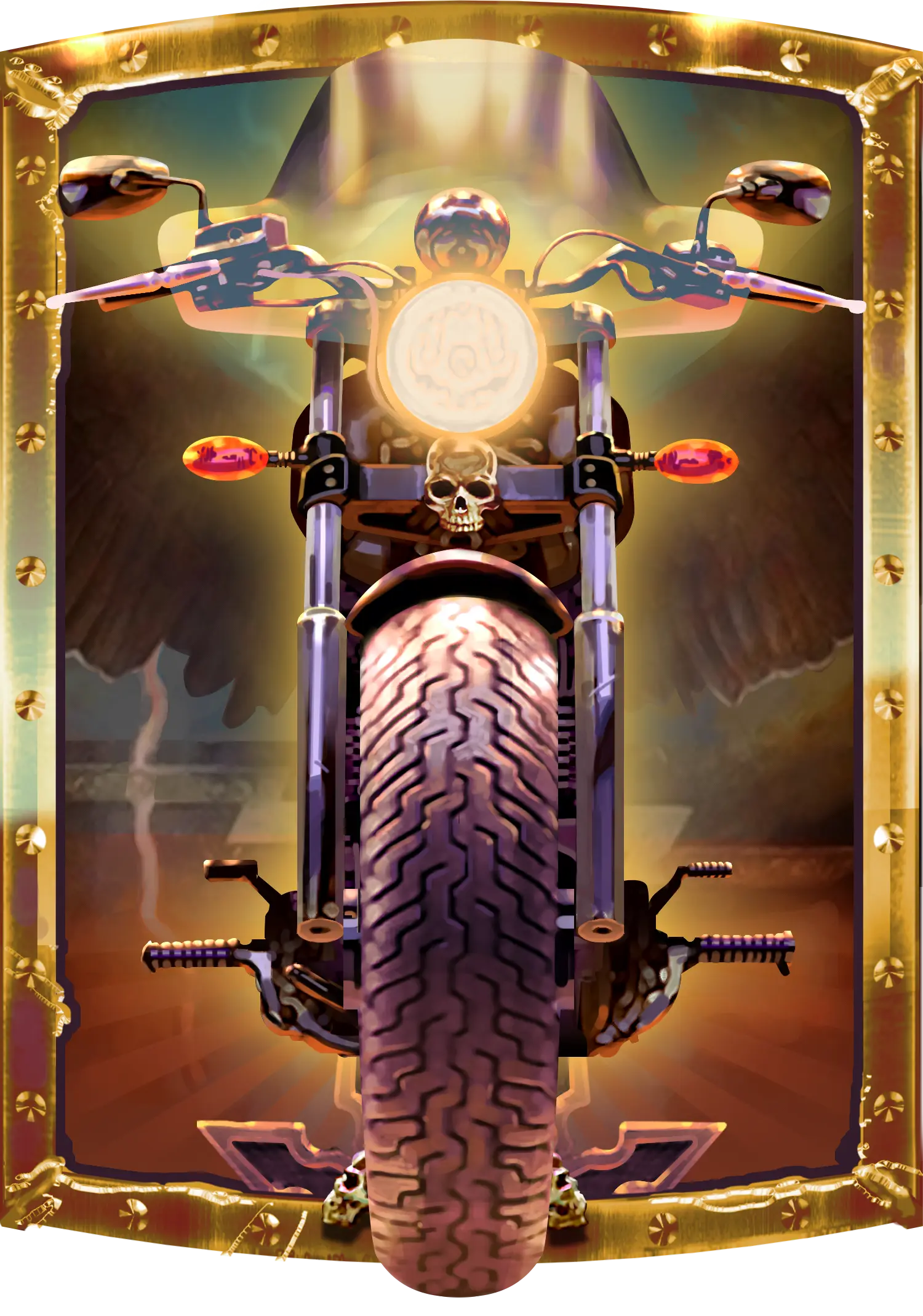 Motorrad (Scattersymbol)